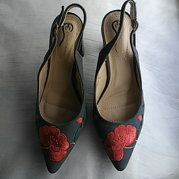 Women's JOSELYN Slingback Grey Color Pump - Picture 3 of 8